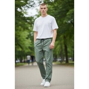 Amazon Essentials Men's XXL DrawString Hiking Trail Pants OutdoorWear Green